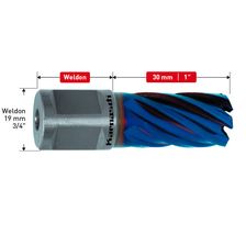 Сверло корончатое Karnasch BLUE-LINE 15x30 арт. 20.1312-15 - изображение 4